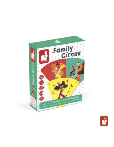 Janod Spel Familie Circus