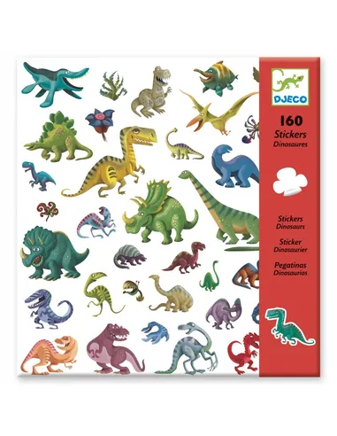Djeco Stickers Dino's (160 stuks)
