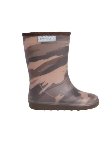 En Fant Thermo Boots Green Camouflage