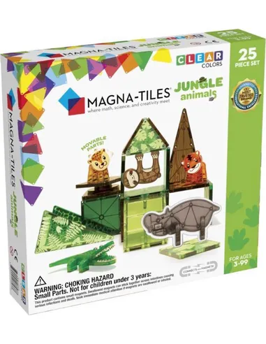 Magna-Tiles Magnetische Tegels Jungle Animals (25 stuks)