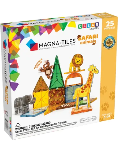 Magna-Tiles Magnetische Tegels Safari Animals (25 stuks)