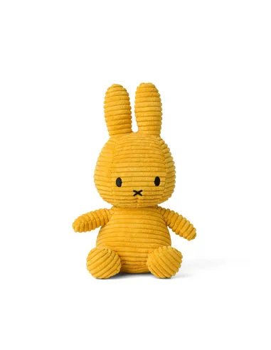Bon Ton Toys - Nijntje corduroy yellow 23 cm