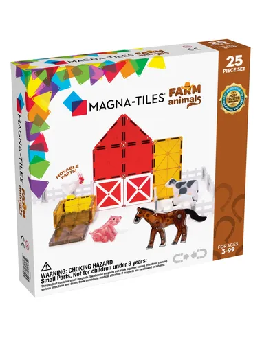 Magna-Tiles Magnetische Tegels Farm Animals (25 stuks)