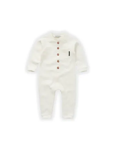 Sproet & Sprout Basic baby onesie Ivory